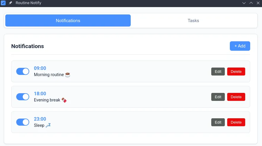 routinenotify Preview
